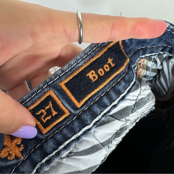 Rock Revival Boot Cut Denim Jeans Western Rodeo Country - Picture 8 of 8